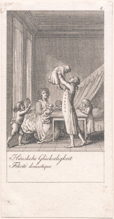 Motifs de mariage et leurs conséquences. Pl. 2 - Daniel Nikolaus Chodowiecki