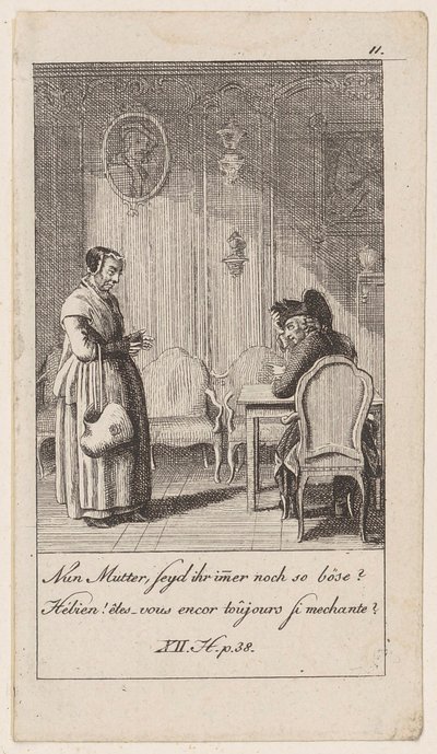 Planche 11 pour « Anecdotes et traits de caractère de Frédéric II, roi de Prusse » - Daniel Nikolaus Chodowiecki