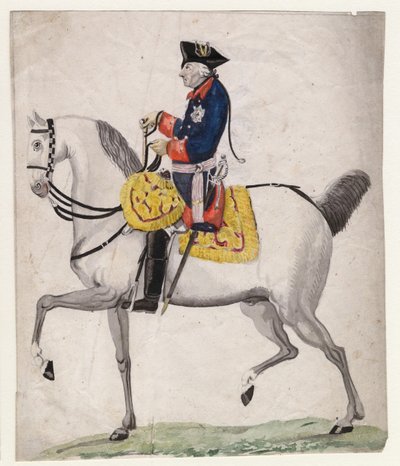 Frédéric II de Prusse dit Frédéric le Grand - Daniel Nikolaus Chodowiecki