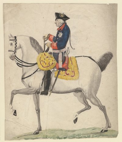 Frédéric II de Prusse, 1785 - Daniel Nikolaus Chodowiecki