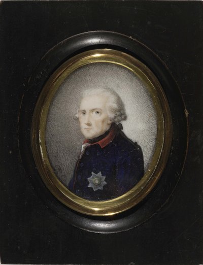 Frédéric II de Prusse, vers 1785 - Daniel Nikolaus Chodowiecki