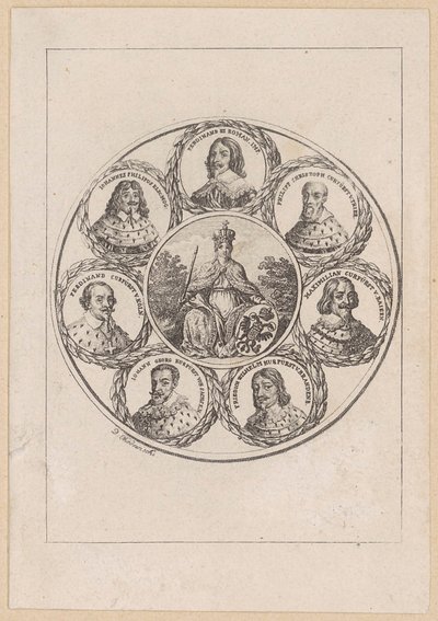 Germania avec les portraits de l