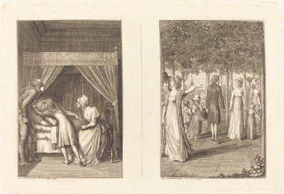 Illustrations de La Fontaine - Daniel Nikolaus Chodowiecki