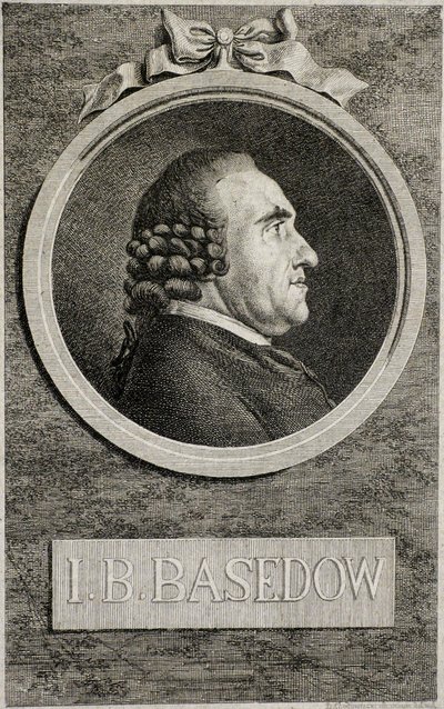 Johann Bernhard Basedow 1724-1790, 1773 - Daniel Nikolaus Chodowiecki