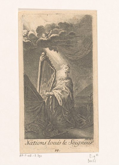 Le Roi David - Daniel Nikolaus Chodowiecki