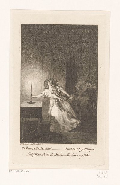 Lady Macbeth - Daniel Nikolaus Chodowiecki
