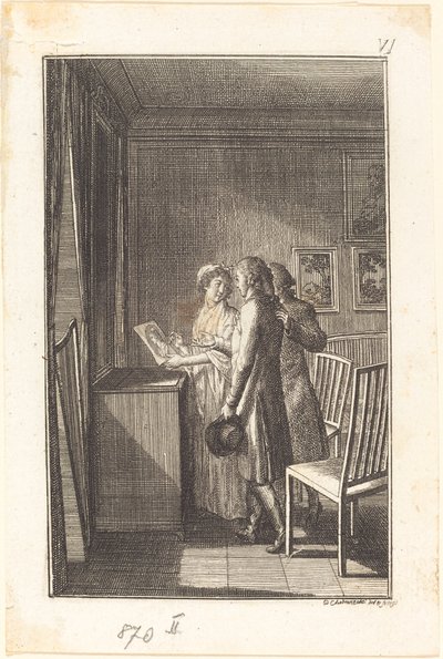 Le Voyage à Paris - Daniel Nikolaus Chodowiecki