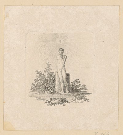Vignette pour une élégie sur la femme de Chodowiecki - Daniel Nikolaus Chodowiecki
