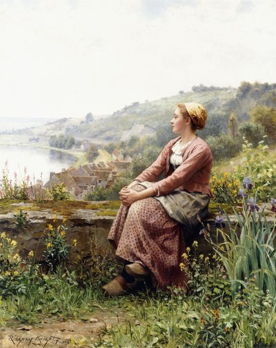 Rêverie - Daniel Ridgway Knight