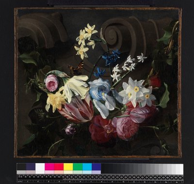 Guirlande de fleurs, avant 1661 - Daniel Seghers