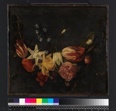 Guirlande de fleurs, avant 1661 - Daniel Seghers