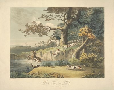 Ensemble de quatre : (3) Chasse au cerf - Daniel Thomas Egerton