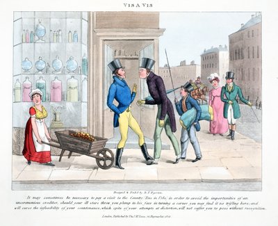 Vis A Vis, illustration de 