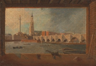 Vue du pont de Londres - Daniel Turner