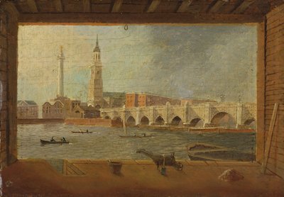 Vue du pont de Londres - Daniel Turner