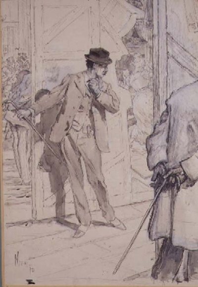 Dans les coulisses - Daniel Urrabieta Vierge