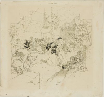 Scène de rue - Daniel Urrabieta Vierge