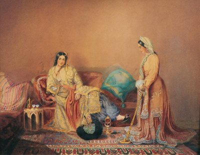 Dames grecques phanariotes - Daniel Valentine Rivière