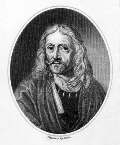 Johannes Hevelius, gravé par J. Baker - Daniel the Younger Schultz