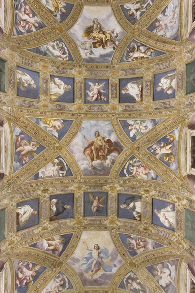 Voûte de la nef centrale, Église de S. Maria Assunta, 1629 - Daniele Crespi