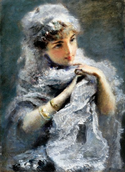 La giovinetta inglese - Daniele Ranzoni