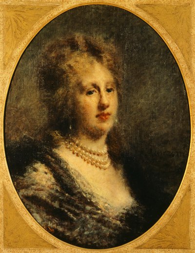 Portrait de la baronne Frankfort - Danielle Ranzoni