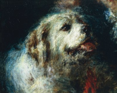 Les garçons Troubetzkoy avec un chien (détail) - Danielle Ranzoni