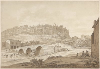 Vue de Civita Castellana - Daniël Dupré