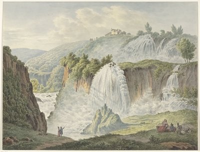 Vue des chutes de Tivoli - Daniël Dupré