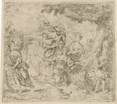 Eurydice tuée par un serpent - Daniël Herreyns (I)