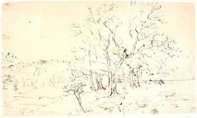 Paysage avec des arbres - Dankvart Dreyer