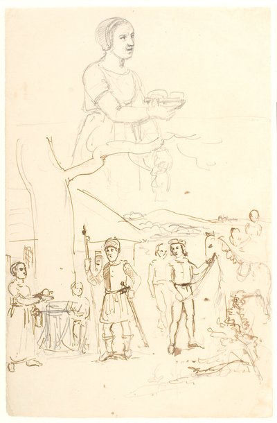 Niels Ebbesen reçoit la vie de la femme pauvre - Dankvart Dreyer
