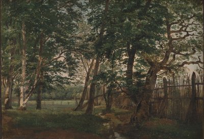 Le parc aux cerfs au nord de Copenhague - Dankvart Dreyer