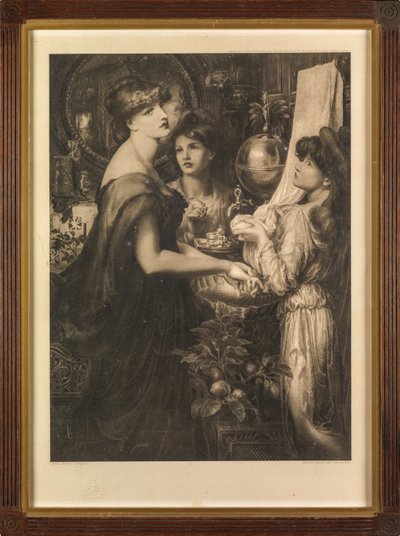 La Bella Mano - Dante Gabriel (after) Rossetti