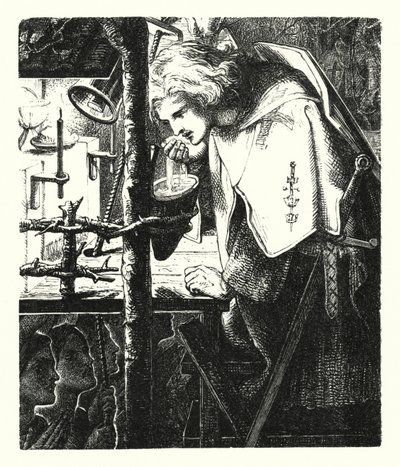Sir Galahad - Dante Gabriel (after) Rossetti
