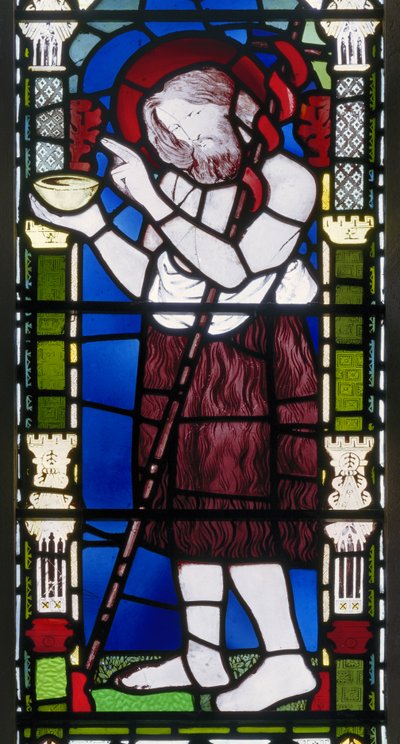 Banstead, Tous les Saints, Morris Marshall & Faulkner & Co, DG Rossetti, Jean le Baptiste - Dante Gabriel Charles Rossetti