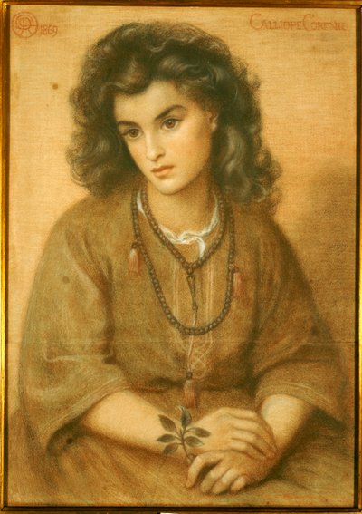 Calliope Coronio, 1869 - Dante Gabriel Charles Rossetti