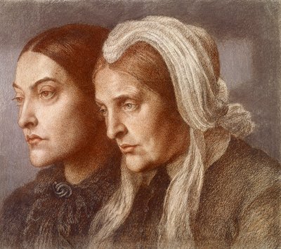 Christina Georgina Rossetti et Frances Mary Lavinia Rossetti - Dante Gabriel Charles Rossetti