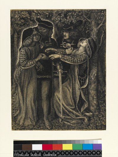 Comment ils se sont rencontrés, vers 1850-60 - Dante Gabriel Charles Rossetti
