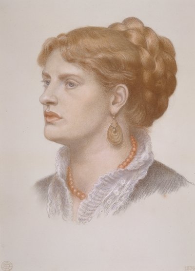Portrait de Fanny Cornforth - Dante Gabriel Charles Rossetti