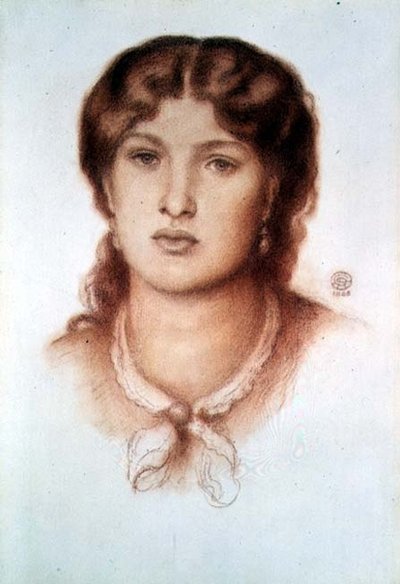 Portrait de Fanny Cornforth, 1868 - Dante Gabriel Charles Rossetti