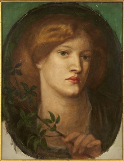 Portrait de Louisa Ruth Herbert - Dante Gabriel Charles Rossetti
