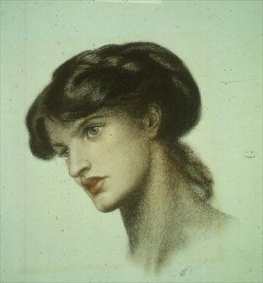 Portrait de Mme Stillman - Dante Gabriel Charles Rossetti