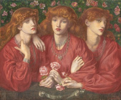 Rosa Triplex : Un triple portrait de May Morris - Dante Gabriel Charles Rossetti