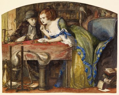 Le Laboratoire - Dante Gabriel Charles Rossetti