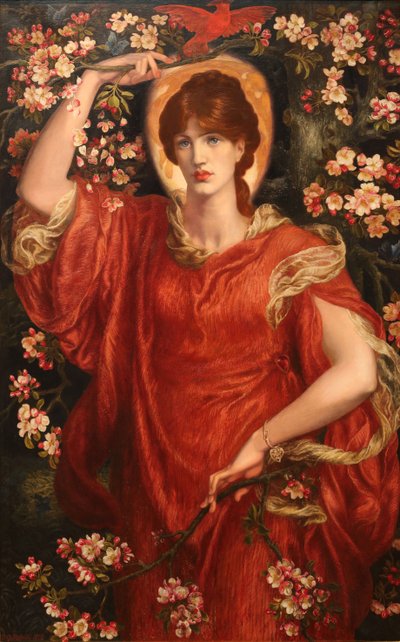 Une vision de Fiammetta - Dante Gabriel Charles Rossetti