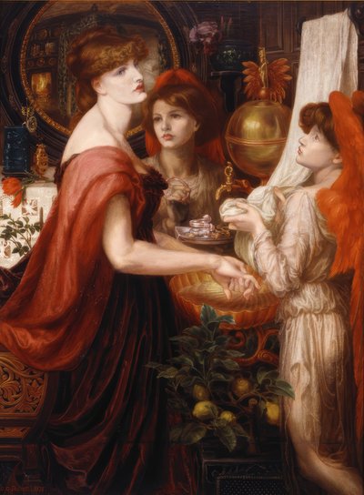 La belle main - Dante Gabriel Rossetti