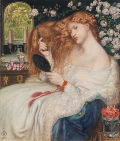 Lady Lilith, 1867 - Dante Gabriel Rossetti