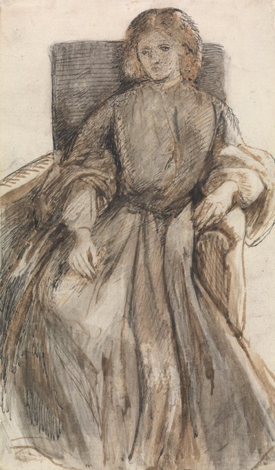 Mademoiselle Elizabeth Siddal - Dante Gabriel Rossetti