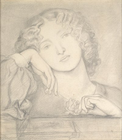 Monna Rosa, vers 1860 - Dante Gabriel Rossetti